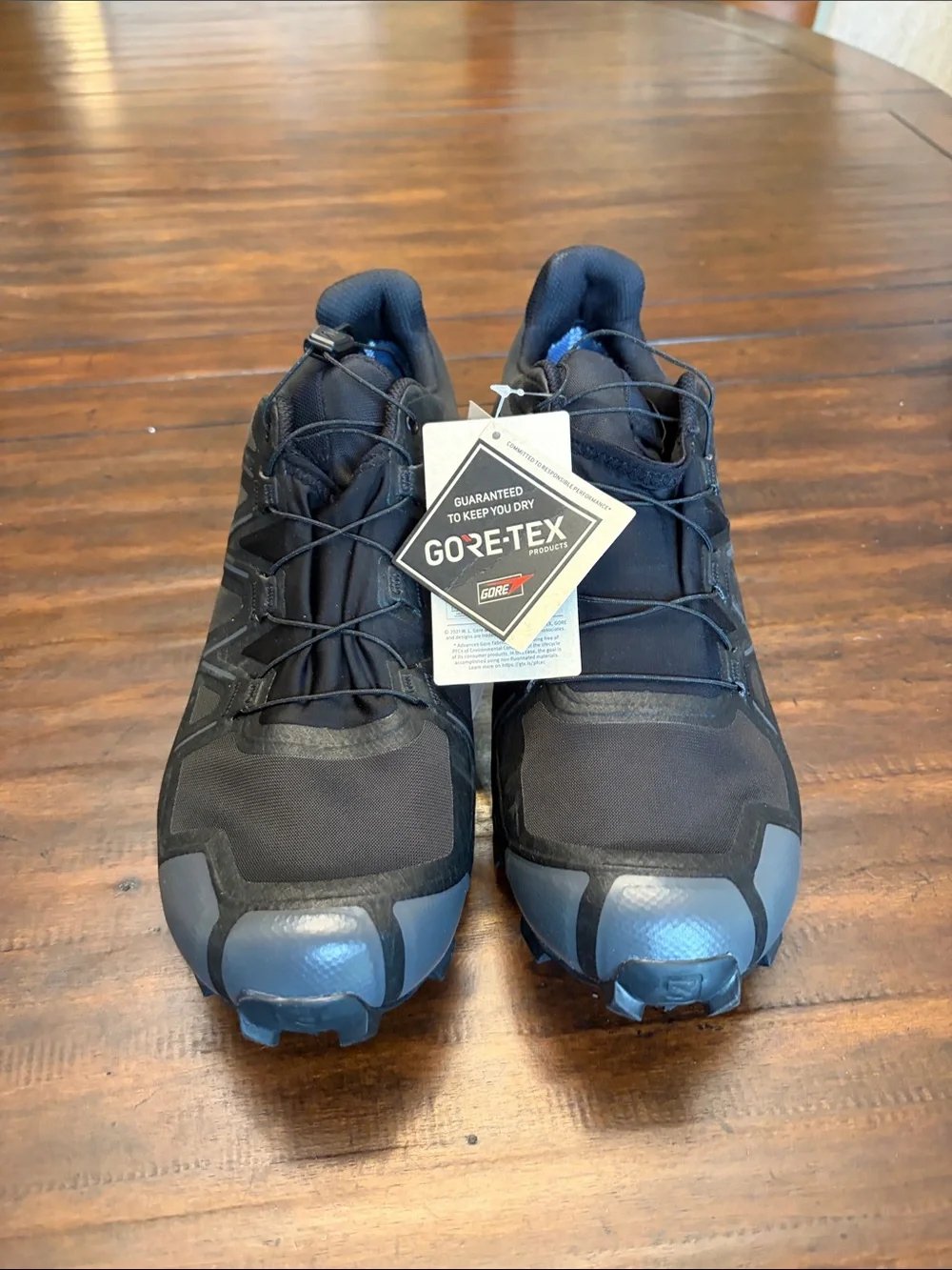 Salomon Black SpeedCross GTX Men US 12 ACs